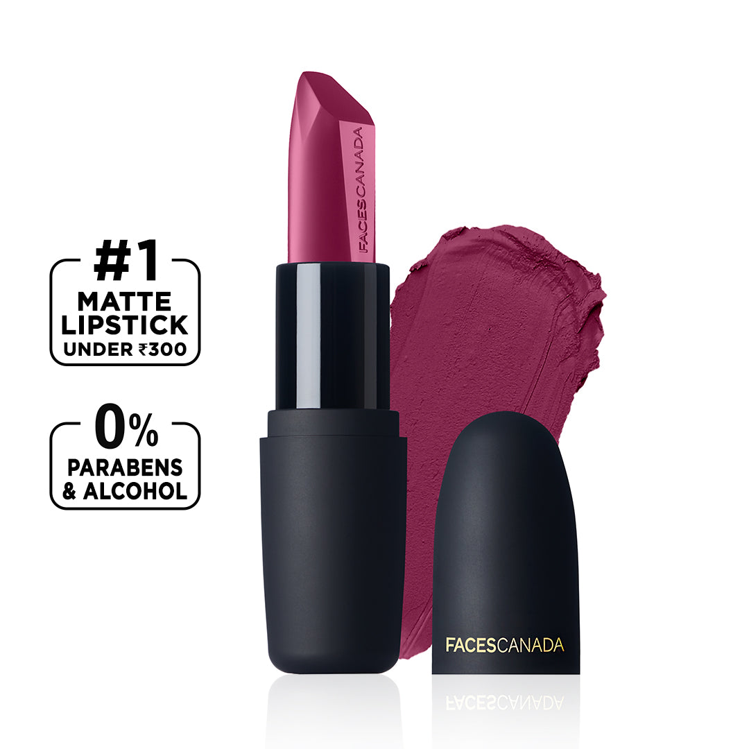 Weightless Matte Finish Lipstick Divine Mauve