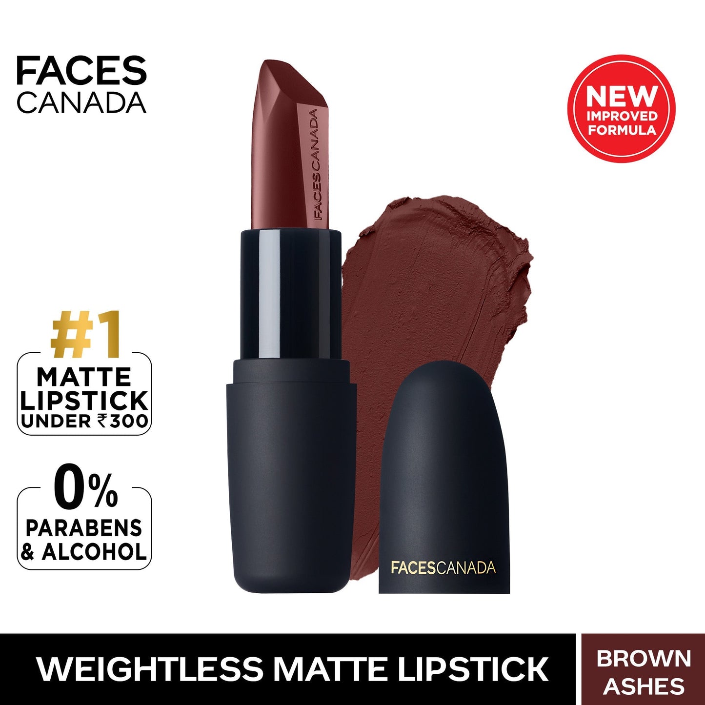 Weightless Matte Finish Lipstick Divine Mauve
