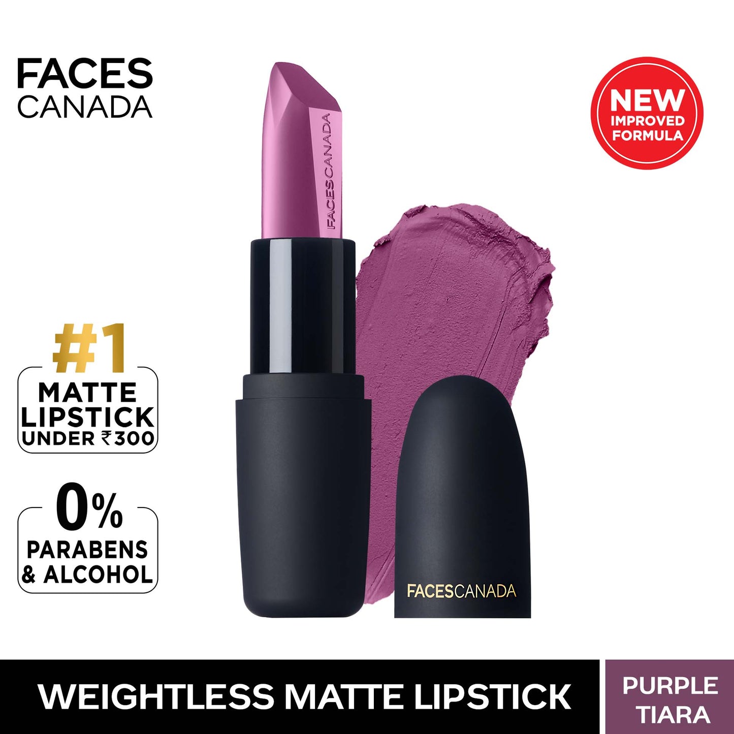 Weightless Matte Finish Lipstick Divine Mauve