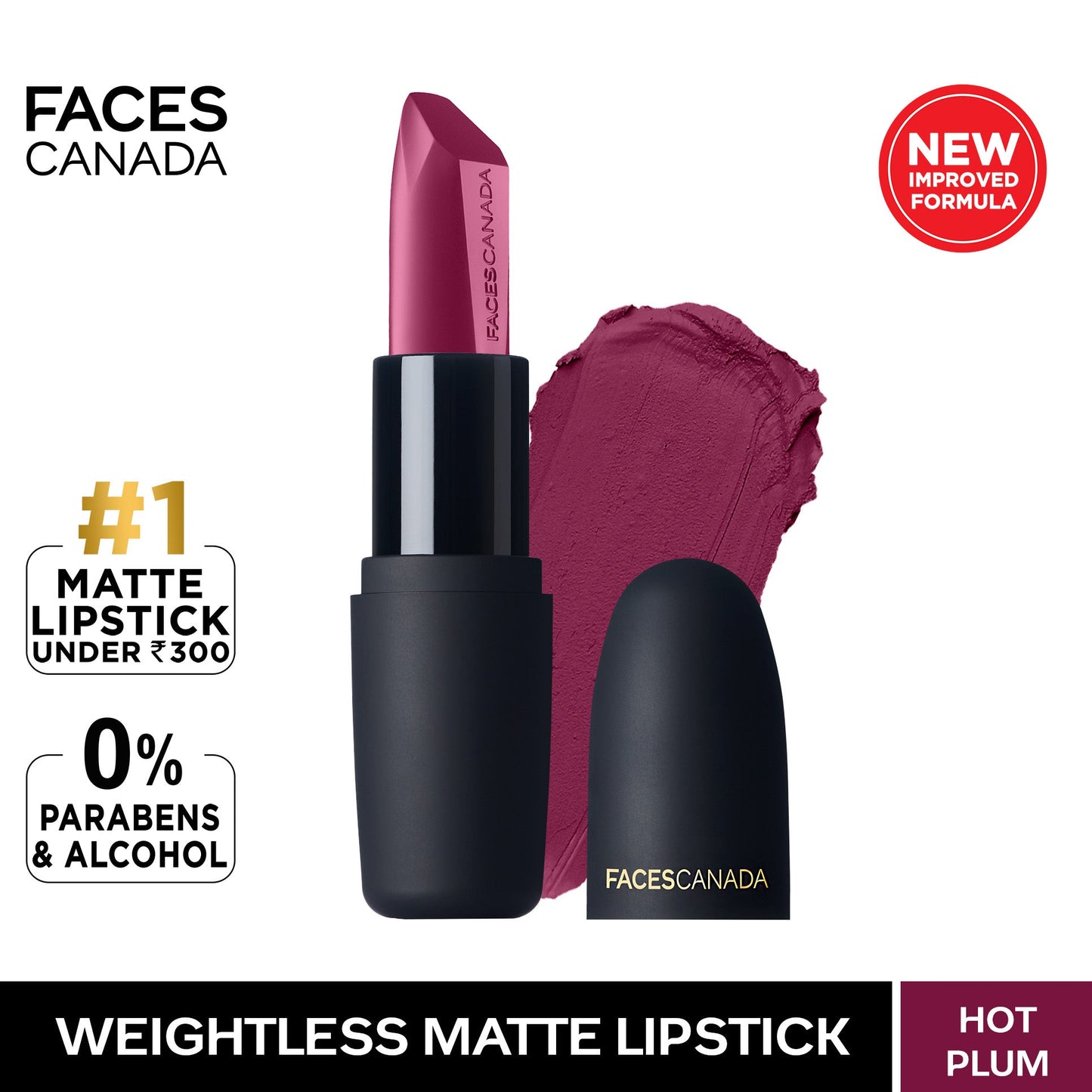 Weightless Matte Finish Lipstick Divine Mauve