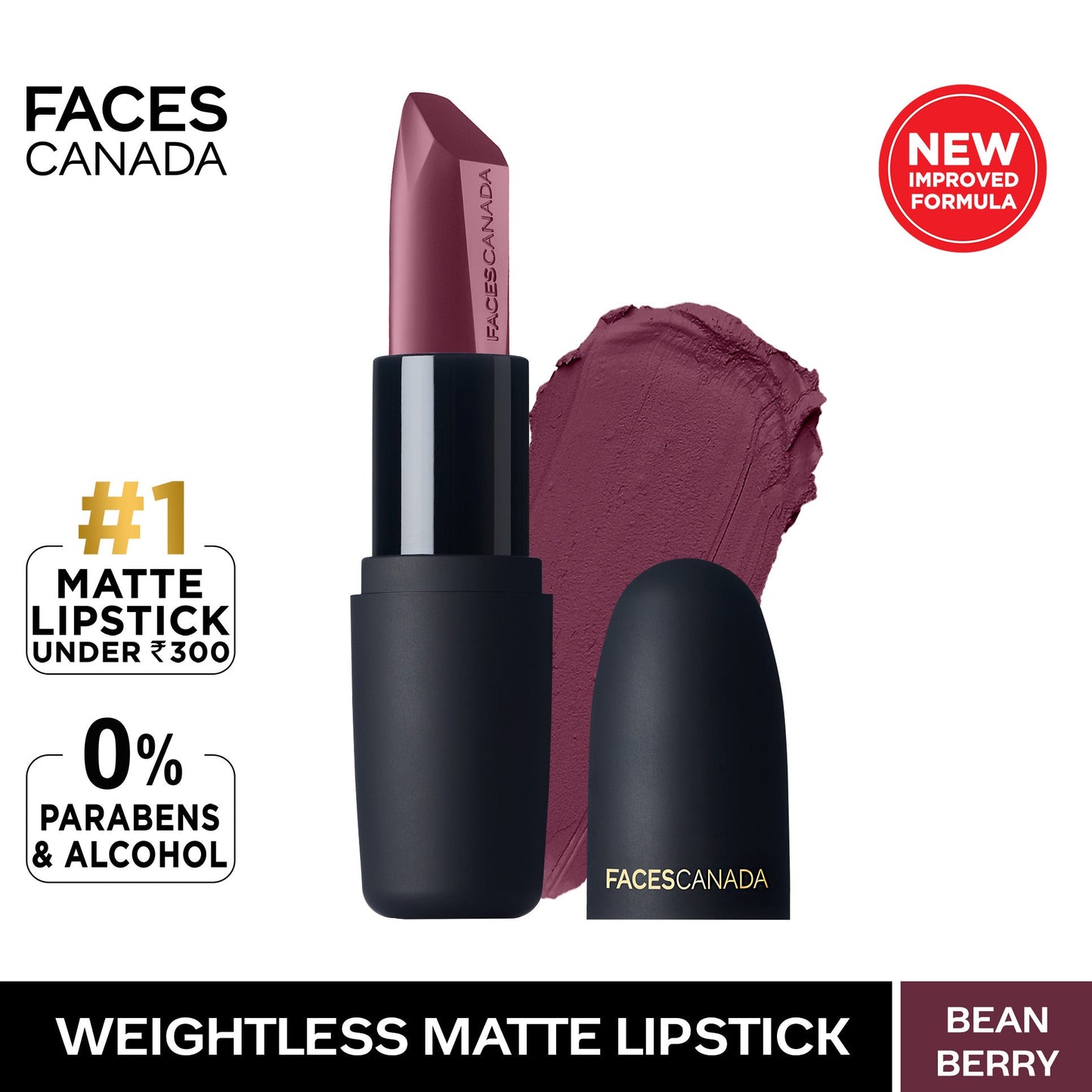 Weightless Matte Finish Lipstick Divine Mauve