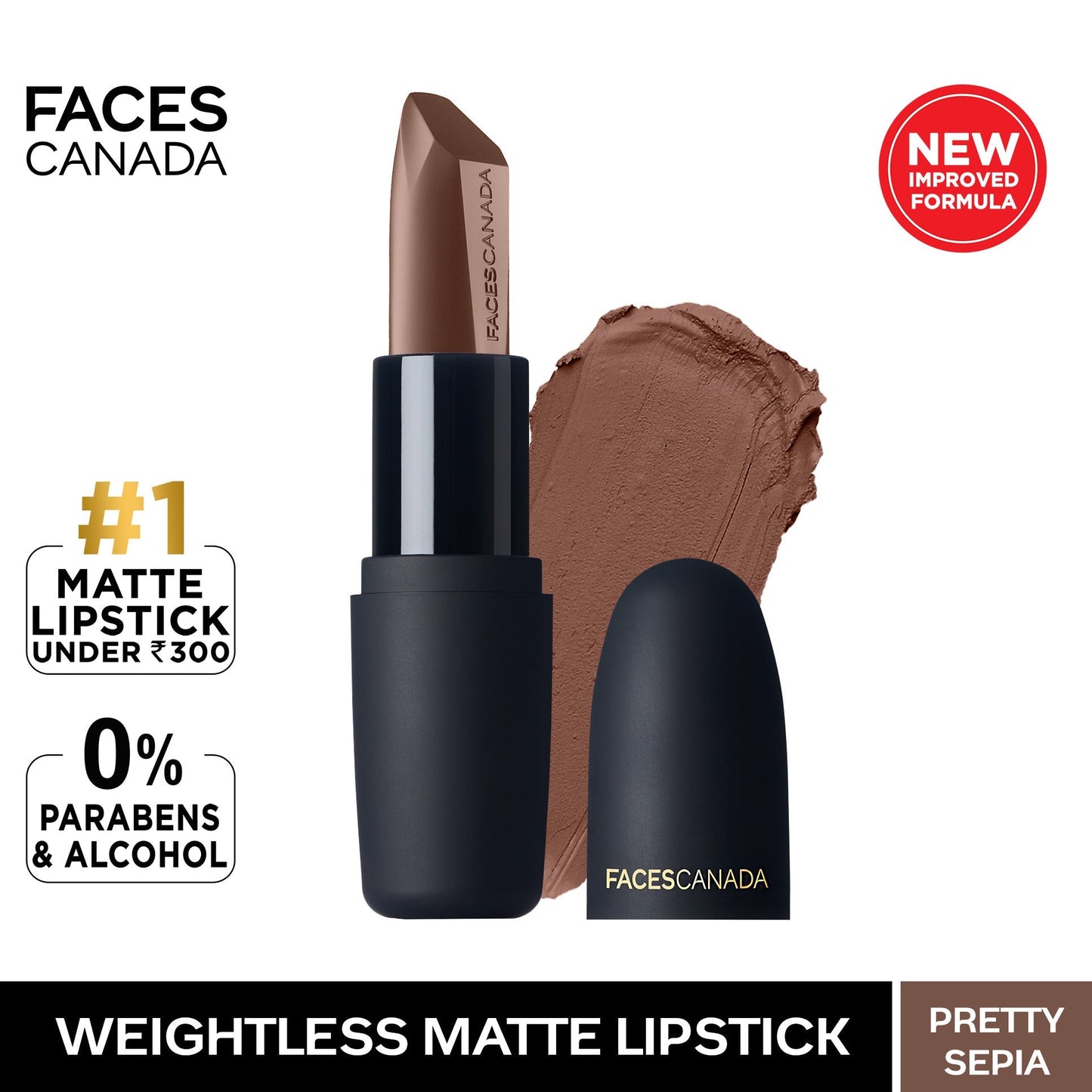 Weightless Matte Finish Lipstick Divine Mauve