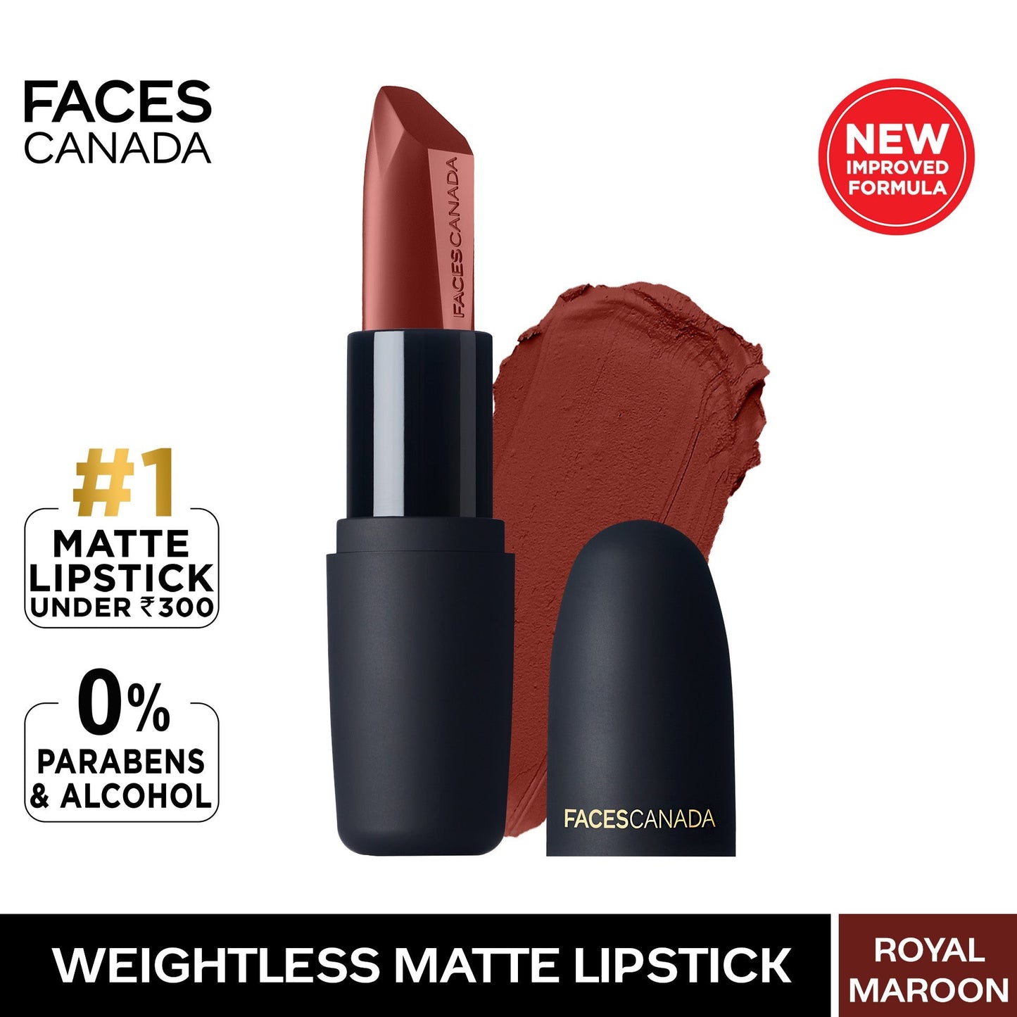 Weightless Matte Finish Lipstick Divine Mauve