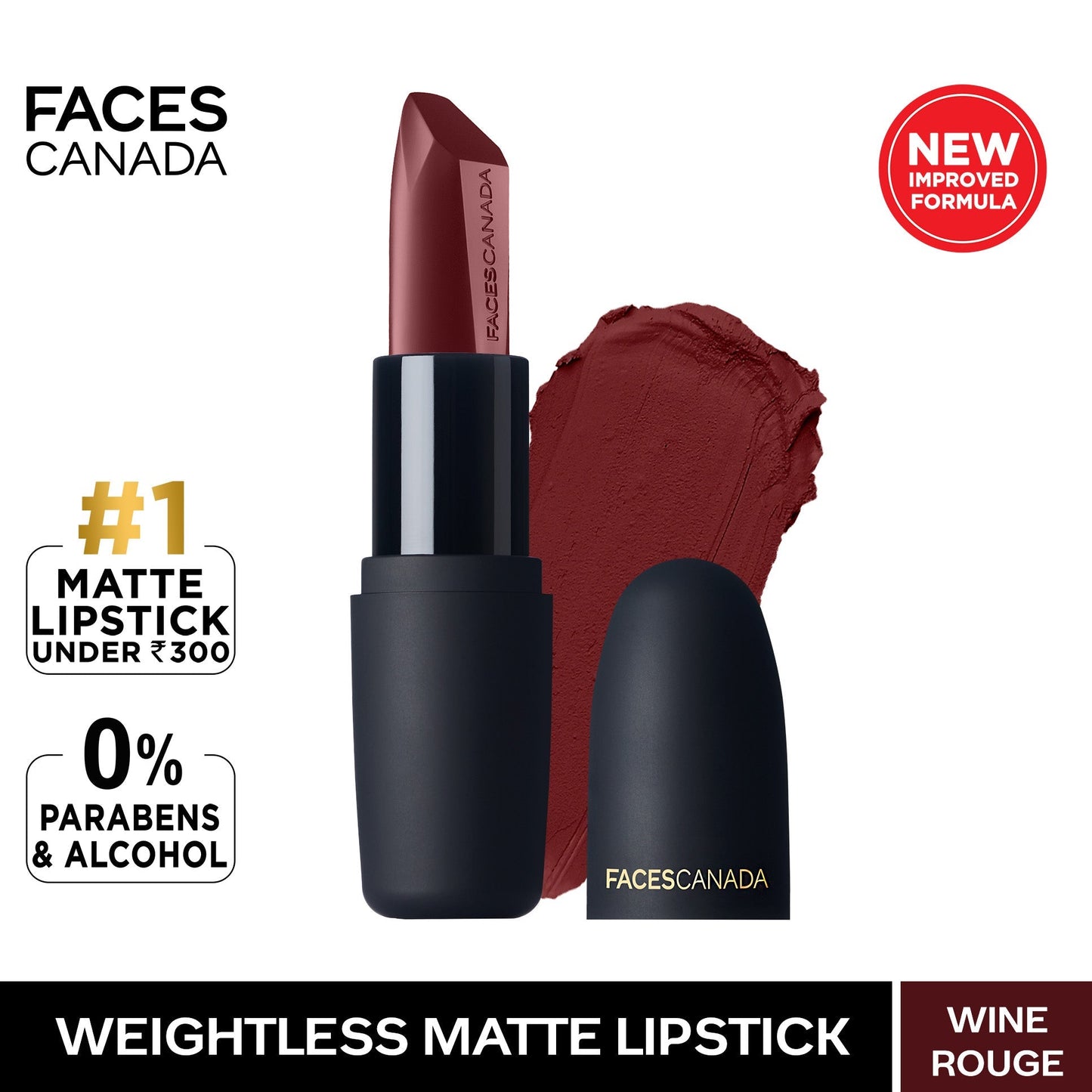 Weightless Matte Finish Lipstick Divine Mauve