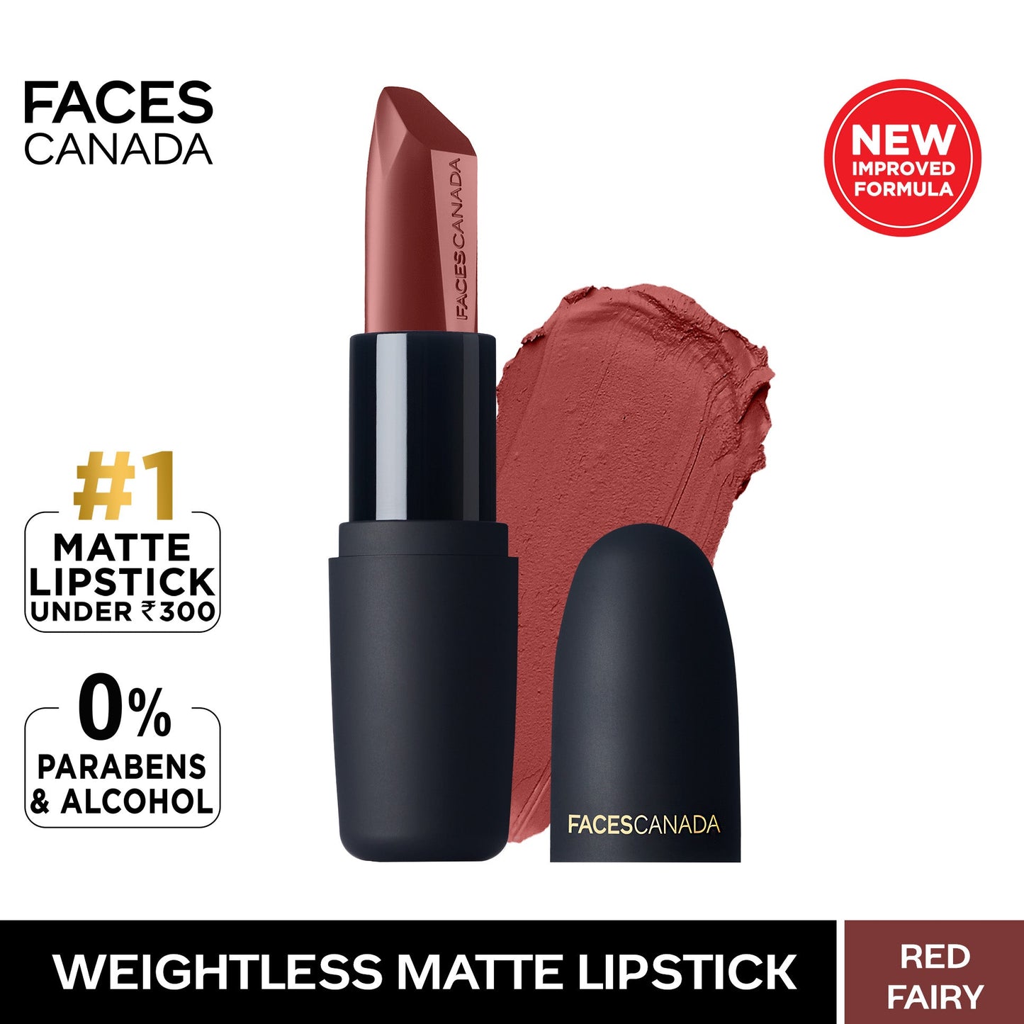 Weightless Matte Finish Lipstick Divine Mauve