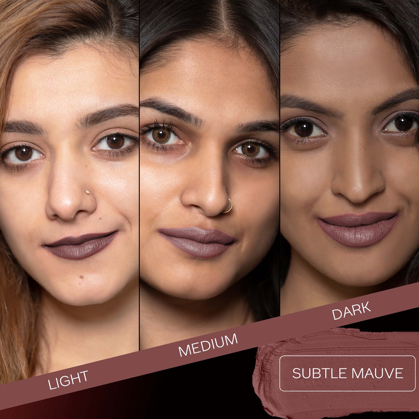 Weightless Matte Finish Lipstick Divine Mauve