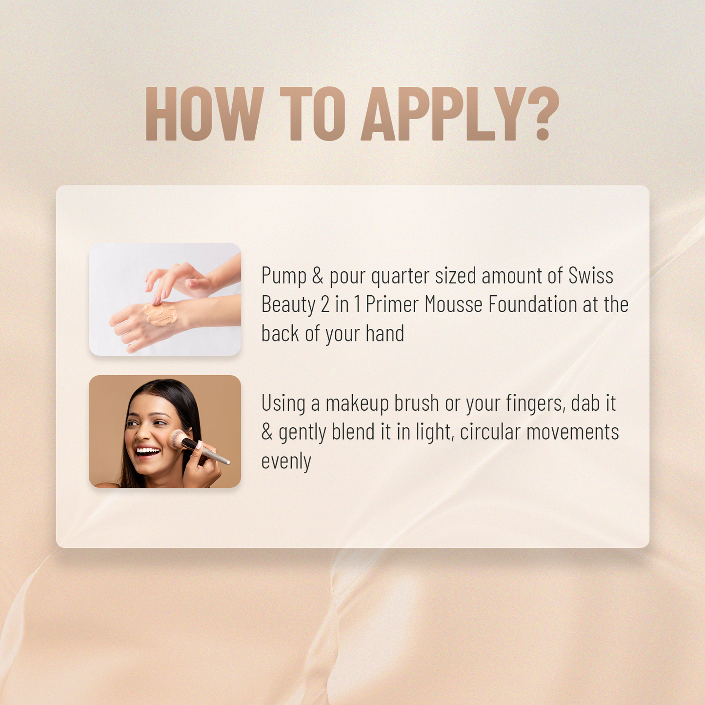 Primer Mousse foundation