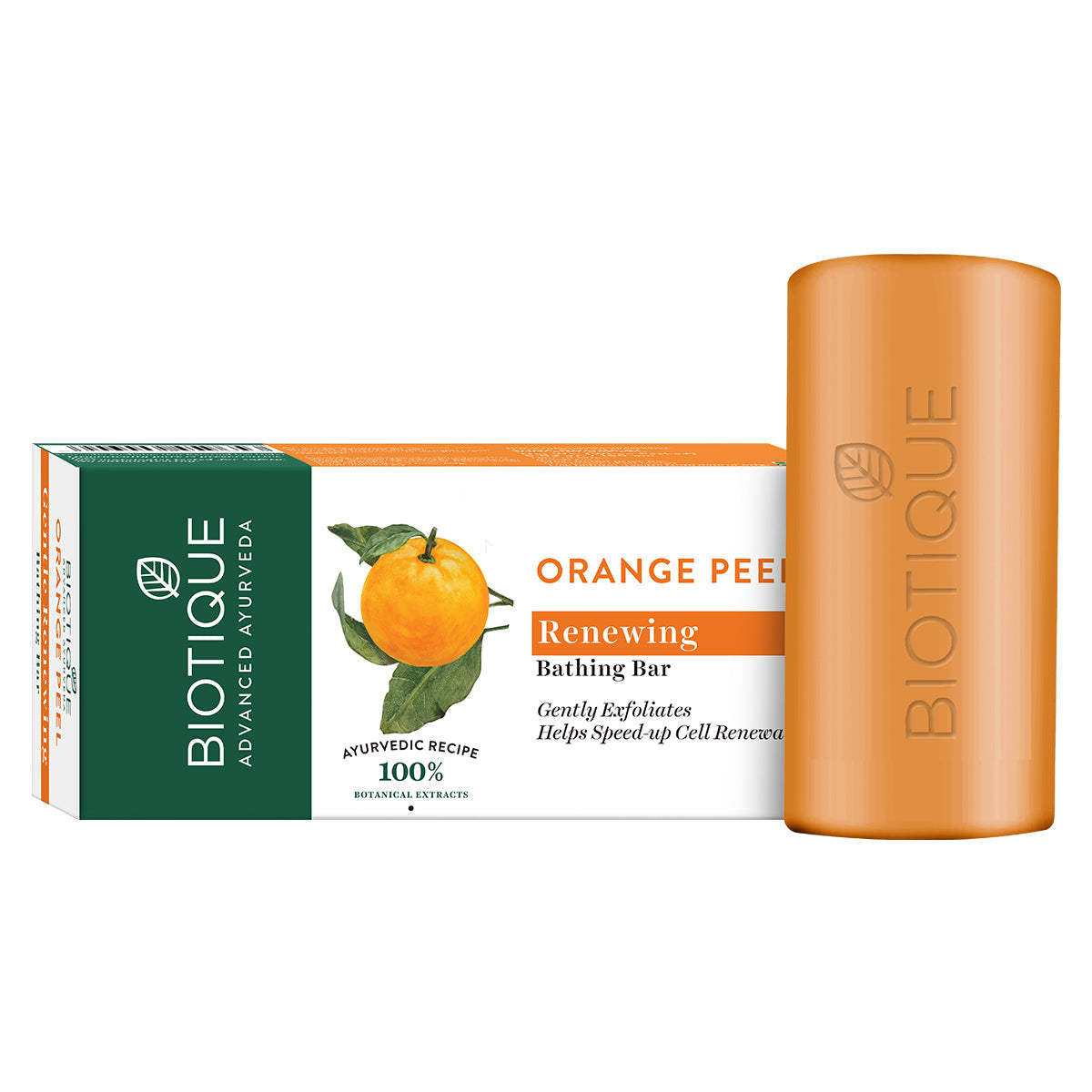 Biotique Orange peel Renewing Bathing Bar 150g (Pack of 3)