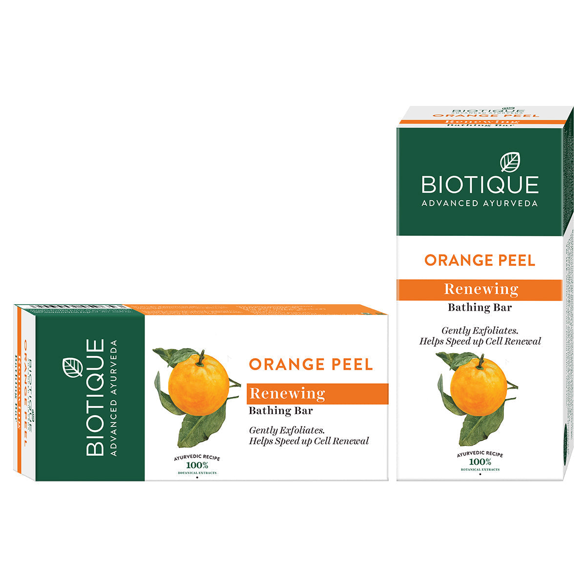 Biotique Orange peel Renewing Bathing Bar 150g (Pack of 3)