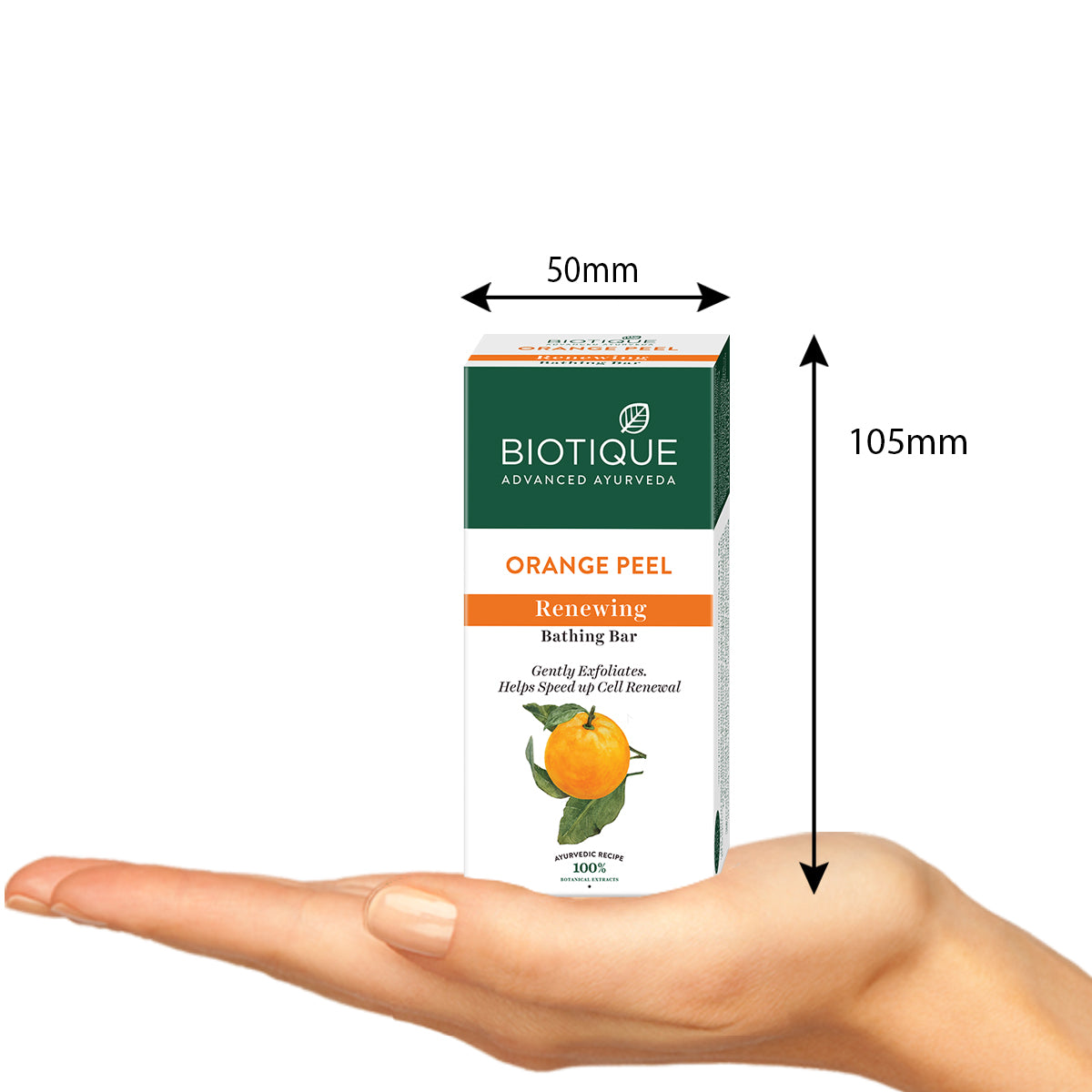 Biotique Orange peel Renewing Bathing Bar 150g (Pack of 3)