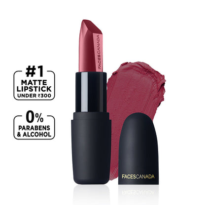 Weightless Matte Finish Lipstick Divine Mauve