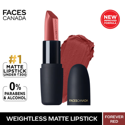 Weightless Matte Finish Lipstick Divine Mauve
